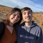 Paladin TSR Alex Best and his fiancee Rochelle at the Smith Rock Ranch (Oregon) pumpkin patch.